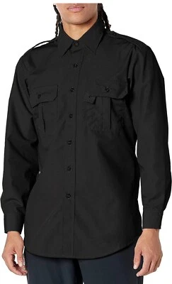 Camisa de manga larga táctica reforzada Propper Ripstop (negra/grande) 37724 Foto 1 de 4