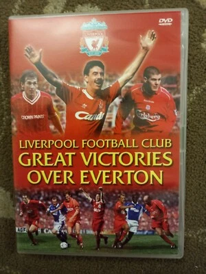 LIVERPOOL GREATEST VICTORIES OVER  EVERTON DVD FOOTBALL - Image 1 of 2