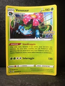 VENUSAUR 3/78 Rara Holo - ITA MINT - Pokemon GO - Foto 1 di 1