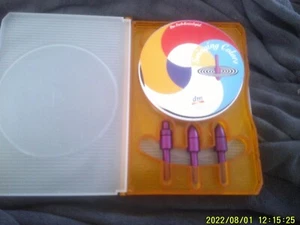 DM Co. Laser disc set Color Spinning Disk Kaleidoscope Effect 5- 2 sided german - Picture 1 of 4