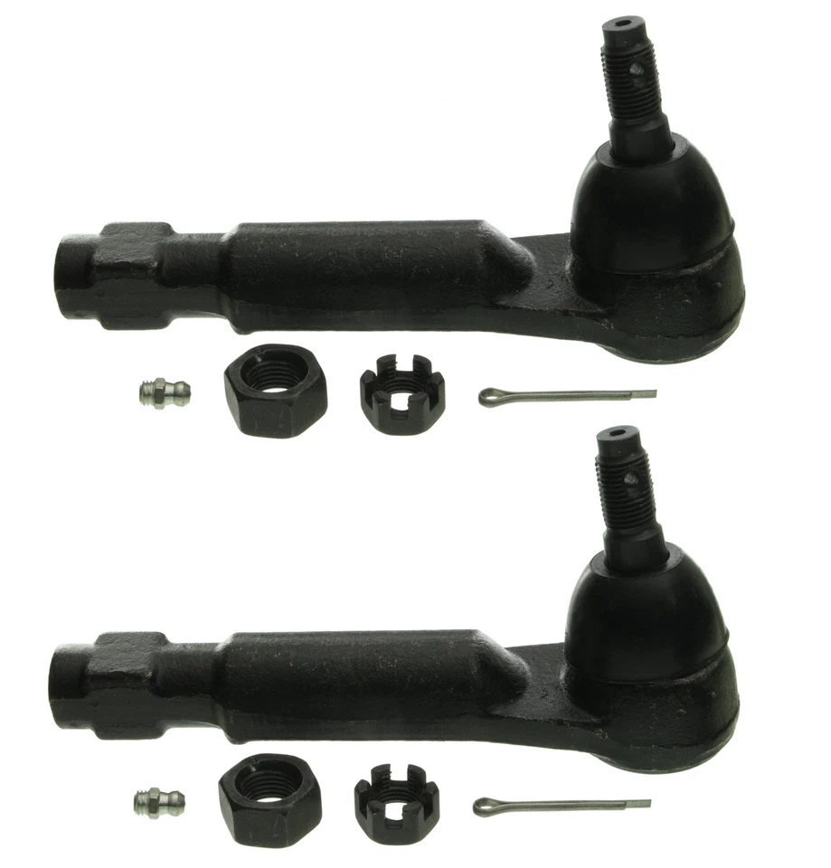 Pair Set of 2 Outer Steering Tie Rod Ends Moog for Ford Mustang Mercury Cougar - Image 1 of 1