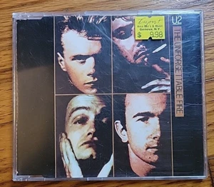 U2 Unforgettable Fire Austrian Maxi CD U2 RARE BLACK LABEL version - Picture 1 of 5