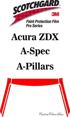 3M Paint Protection Film Pro Series Clear Bra Shield 2024 2025 Acura ZDX A-Spec — 第 1/3 张图片