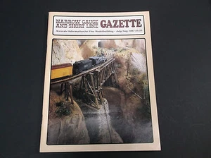 VINTAGE JULI / AUG 1987 SCHMALSPUR & KURZSTRECKENBLATT EISENBAHN *SEHR GUTER ZUSTAND* - Bild 1 von 3