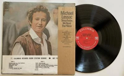 Michael Lessac Sleep Faster We Need The Pillow LP NM Columbia Folk Rock (1968) - Image 1 of 3
