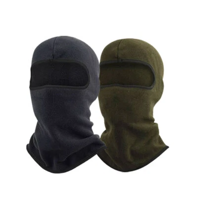 Máscara facial completa esquí pasamontañas invierno a prueba de viento polar cuello cálido para clima frío Foto 1 de 4