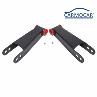 Dos grilletes traseros de 3" para Chevy Silverado GMC Sierra 2500HD 3500HD 2001-2010 Foto 1 de 4