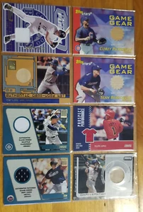 2000-2016 Varios Topps Juego Usado Jersey/Murciélago Parche Reliquias Tú eliges - Imagen 1 de 59