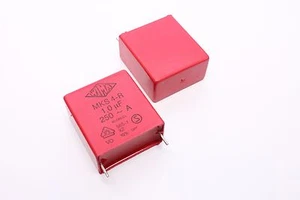 WIMA MKS4R1/250/10 1UF 250VAC 10% Capacitor New QTY-15 - Picture 1 of 1