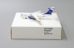 Syrianair IL-76T Reg:YK-ATA Sky500 Scale 1:500 DIECAST model SKY0582