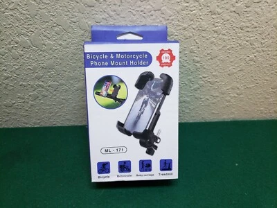 Bicycle Motorcycle MTB Bike Handlebar Mount Holder, My Device for Life, New - Image 1 of 4
