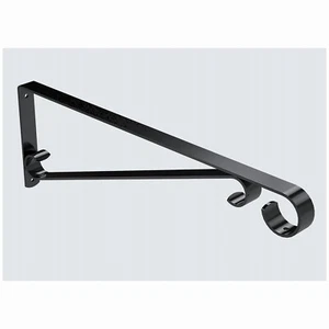 National Hardware N274-621 Hanging Plant Bracket, Black, 20-Lb. Load, 15 In. - - Picture 1 of 1