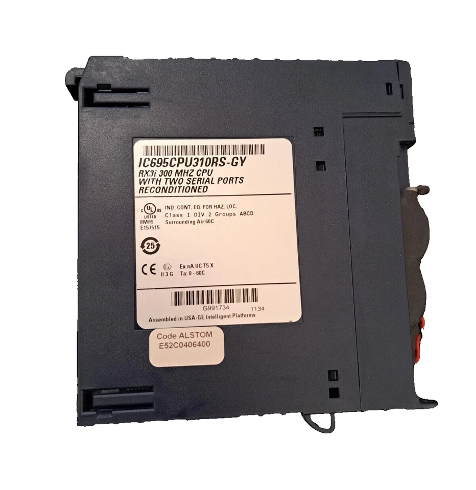 GE FANUC, Series 90-30 PLC, RX3i CPU310 CPU Processor, IC695CPU310RS-GY - Image 1 of 4