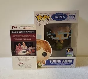 Funko Disney Frozen YOUNG ANNA #117 7BAP 150PCS LIVVY STUBENRAUCH JSA COA - Bild 1 von 14