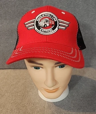 Gorra de béisbol Rock N' Roll Cab Express gorra deportiva a presión correa ajustable OSFM Foto 1 de 4