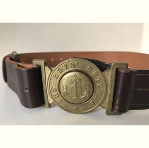Vintage Boys Brigade Leather belt Small Medium Up to 32" Tomb Raider Lara Croft - Picture 1 of 5