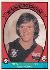 1977 SCANLENS AFL Essedon CARD - see scans for true image of condition