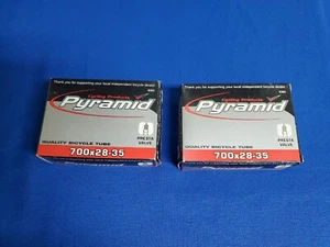 Pyramid 700 x 28 - 35 High Quality Bicycle Inner Tube Presta Valve - Picture 1 of 4