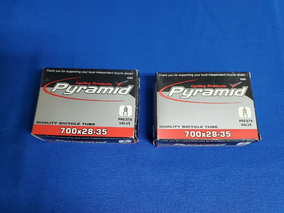 Pyramid 700 x 28 - 35 High Quality Bicycle Inner Tube Presta Valve - Image 1 of 4