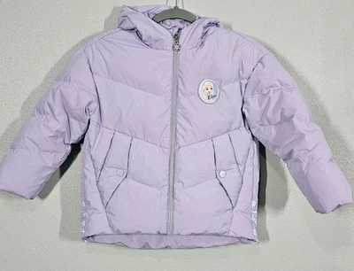 Disney Frozen Elsa Ice Queen Abrigo Chaqueta Sudadera con Capucha Cremallera Completa Relleno Niña 5/6 Foto 1 de 4