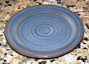 Set of (4) Frankoma USA Blue Salad Plates - Picture 1 of 3