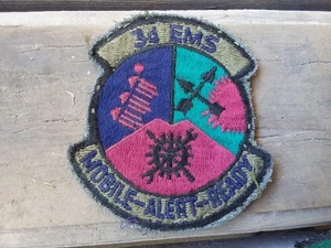 Vintage 3rd Equiptment Maintenence Squadron Embroidered Patch Military Air Force - Picture 1 of 1