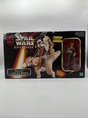 Star Wars Kaadu and Jar Jar Binks Phantom Menace Episode I Damaged Box - Image 1 of 4
