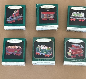 Hallmark Keepsake Ornaments – Noel Railroad (6) – Collector’s Series – 1994–1999 - Picture 1 of 13