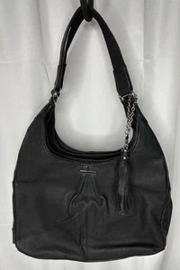 Gun Tote'n Mamas Concealed Carry Purse Black Leather Shoulder Bag - Picture 1 of 13