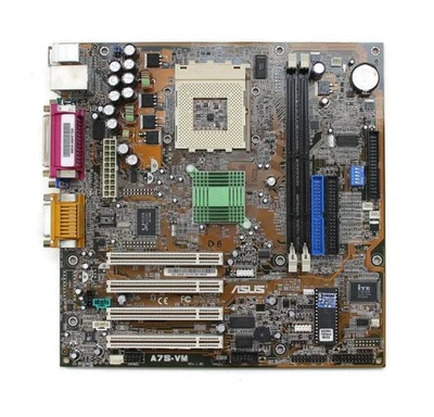 Mb, a7s-vm socket a atx w/audio,video,lan, rev.1.02 - Image 1 of 2