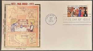 US #1468 FDC Colorano Silk Cachet 1972; Only 1200 prepared of most *d - Picture 1 of 1