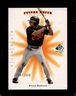 SP 2001 auténtico #234 Brian Robert casi nuevo (RC) Orioles FW *X78495 Foto 1 de 2