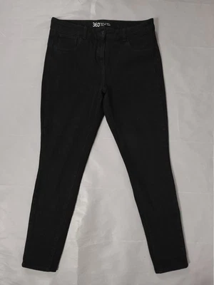 Next Jeans Size 12 14 Skinny 360 Slimming Mid Rise Soft Comfort Stretch W32 - Image 1 of 4