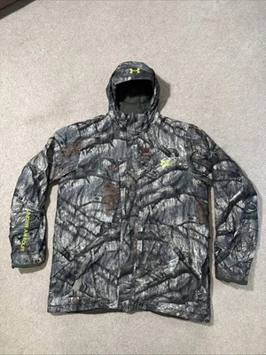 Under Armour Infrared Scent Camo Gunpowder Jacket Mossy Oak Treestand 2XL/3XL - Image 1 of 4
