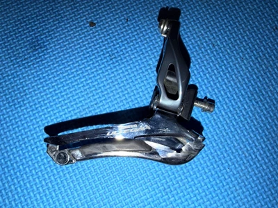 Shimano Ultegra 6800 FD-6800 11 Speed Braze-on Front Double Derailleur 7/10 Nice - Image 1 of 2