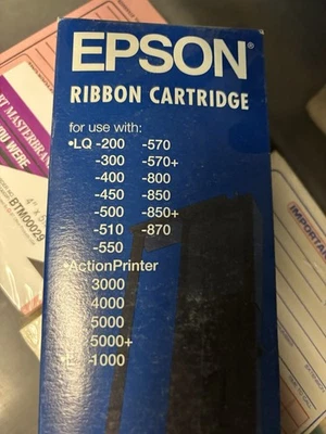 Original Epson Ribbon Cartridge #7753 - Image 1 of 2