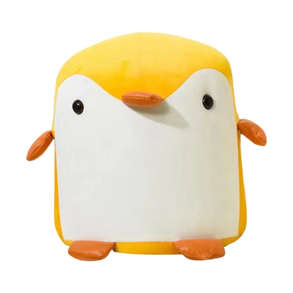 Cute Animal Footstools with Soft Padded Cushion Cartoon Footstool Ottoman for - Image 1 of 1