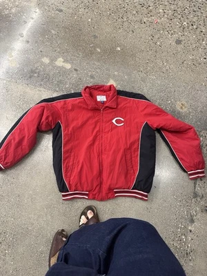 Chaqueta de inicio vintage XL de los Cincinnati Reds  Foto 1 de 3