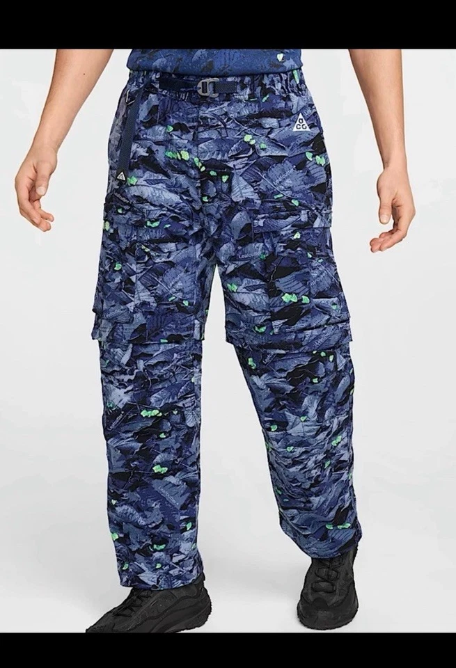 Nike ACG Smith Summit Water Repellent UV Cargo Pants HQ0199-410 Size Large