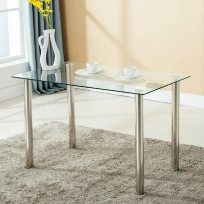 Dining Table Counter Height Rectangular Kitchen Living Room - Image 1 of 4