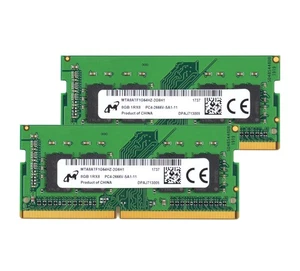 Micron 2x 8GB 1RX8 PC4-21300 DDR4 2666V 1.2V SODIMM Laptop Memory RAM Intel^" - Picture 1 of 6