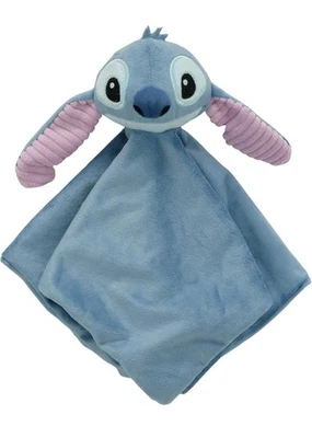 Manta de seguridad de felpa Lambs & Ivy Disney con puntada para bebé/niño pequeño Lovey - azul Foto 1 de 3