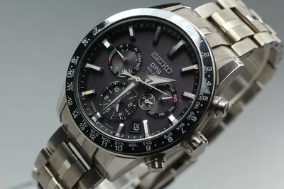 [Caja de papel] Reloj para hombre SEIKO Astron 5X53-0AB0 SBXC003 GPS radio con energía solar Foto 1 de 4