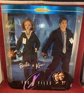 Barbie & Ken The X-Files Geschenkset Collector Edition Puppen 1998 Mattel #19630 - Bild 1 von 5