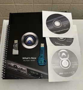 Avid Pro Tools 8 HD License ilok -w- Avid PT 8.0.3 DVD wallet/Manual & 8.0.5 Upd - Picture 1 of 8