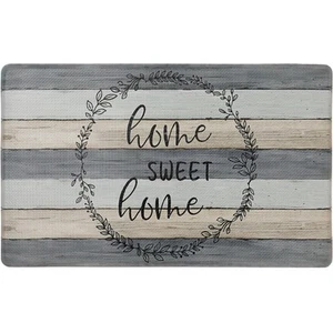 Cozy Living Home Sweet Home Modern Farmhouse Runner Anti-Fatigue Kitchen Mat,... - Picture 1 of 9
