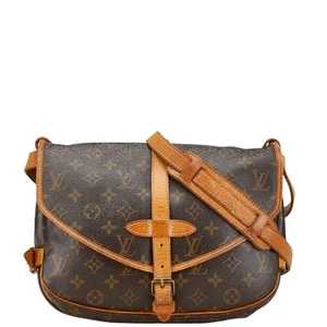 Louis Vuitton Monogram Saumur 30 Shoulder Bag M42256 Leather r21_06-Aw - Picture 1 of 12