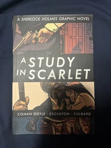 A Study in Scarlet: A Sherlock Holmes Graphic Novel by Sir Doyle, Arthur Conan - Picture 1 of 9