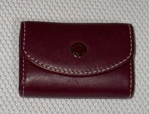Coach kleines Leder Kontaktlinsen Etui Halter mit Spiegel - Bild 1 von 13