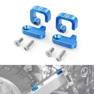 Rear Brake Line Guides/Clamps for Suzuki DR650SE 1996-2024 DRZ400 2000-2004 - Foto 1 di 9